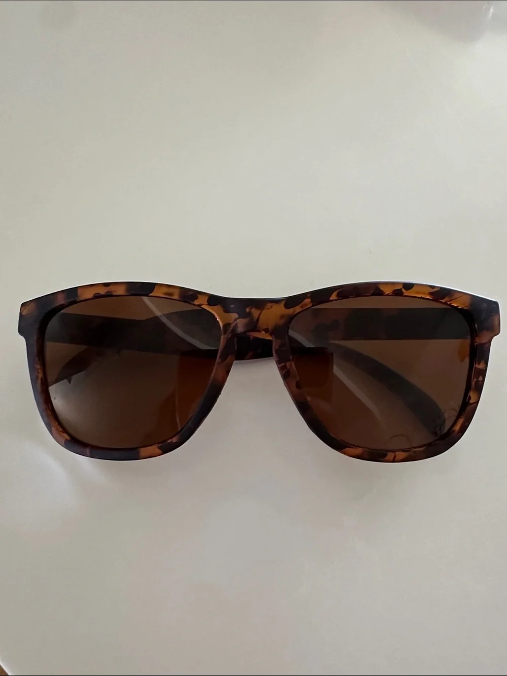 Men's Tortoiseshell Sunglasses with Brown Lenses